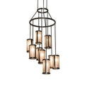 Meyda Tiffany Cartier 9 Light 30" Wide Ring Chandelier