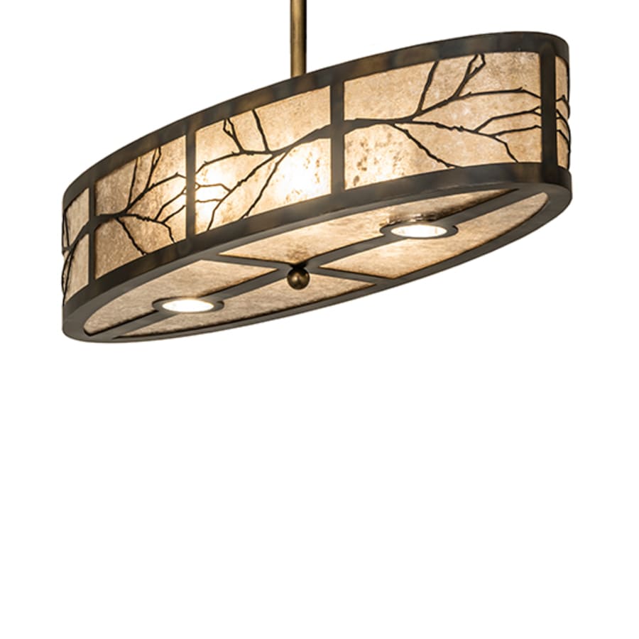 Meyda Tiffany 4 Light 36" Wide Linear Pendant