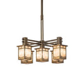 Meyda Tiffany Roylance 5 Light 36" Wide Chandelier