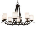 Meyda Tiffany Octavia 8 Light 48" Wide Ring Chandelier