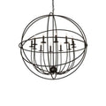 Meyda Tiffany Atom Enerjisi 12 Light 42" Wide Taper Candle Globe Chandelier