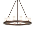 Meyda Tiffany Loxley 12 Light 36" Wide Ring Chandelier