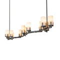 Meyda Tiffany Cero 12 Light 96" Wide Pillar Candle Linear Chandelier
