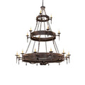 Meyda Tiffany Warwick 21 Light 72" Wide Taper Candle Style Chandelier