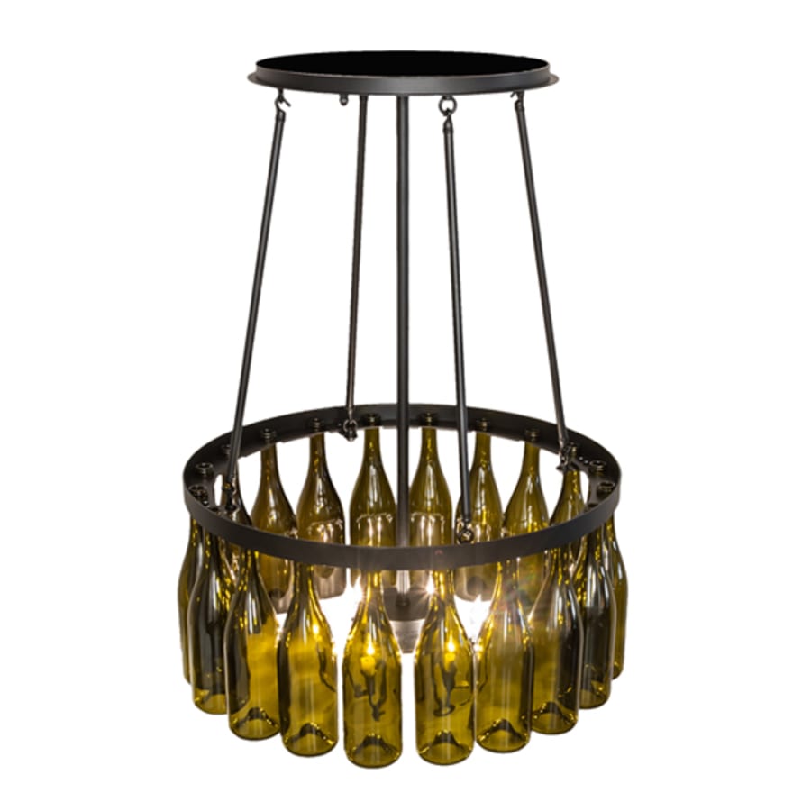Meyda Tiffany Tuscan Vineyard 6 Light 26" Wide Ring Chandelier