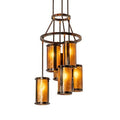 Meyda Tiffany Cartier 6 Light 24" Wide Ring Chandelier