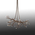 Meyda Tiffany Long Winter Solstice 11 Light 72" Wide Taper Candle Linear Chandelier