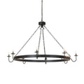 Meyda Tiffany Suffolk 8 Light 60" Wide Taper Candle Ring Chandelier