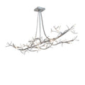 Meyda Tiffany Long Winter Solstice 12 Light 72" Wide Linear Chandelier