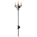 Meyda Tiffany 3 Light 74" Tall Wall Sconce