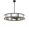 Meyda Tiffany Smythe 10 Light 56" Wide Drum Fandelier