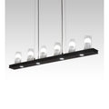 Meyda Tiffany 6 Light 44" Wide Linear Pendant