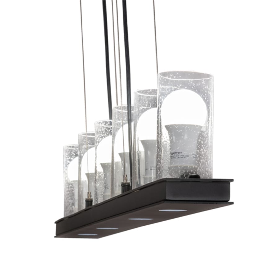Meyda Tiffany 6 Light 44" Wide Linear Pendant