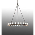 Meyda Tiffany Loxley 24 Light 72" Wide Ring Chandelier