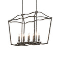Meyda Tiffany Kitzi 8 Light 34" Wide Taper Candle Style Chandelier
