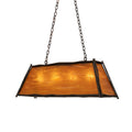 Meyda Tiffany 4 Light 42" Wide Linear Pendant