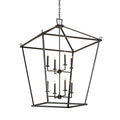 Meyda Tiffany 8 Light 51" Wide Taper Candle Pendant
