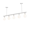 Meyda Tiffany 5 Light 54" Wide Linear Pendant