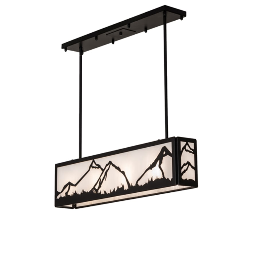 Meyda Tiffany 4 Light 34" Wide Linear Pendant