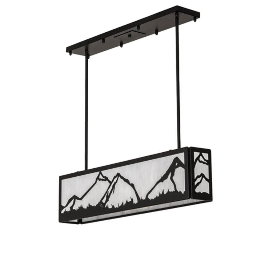 Meyda Tiffany 4 Light 34" Wide Linear Pendant