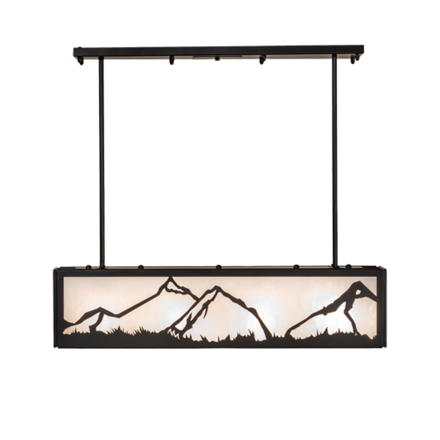 Meyda Tiffany 4 Light 34" Wide Linear Pendant