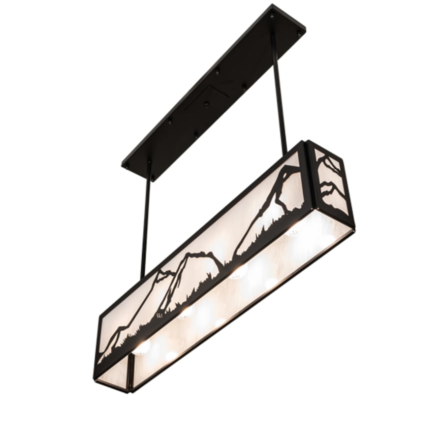 Meyda Tiffany 4 Light 34" Wide Linear Pendant