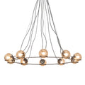 Meyda Tiffany 10 Light 73" Wide Suspension Pendant