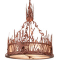 Meyda Tiffany Ducks in Flight 4 Light 26" Wide Pendant