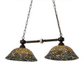 Meyda Tiffany Tiffany 2 Light 37" Wide Linear Pendant