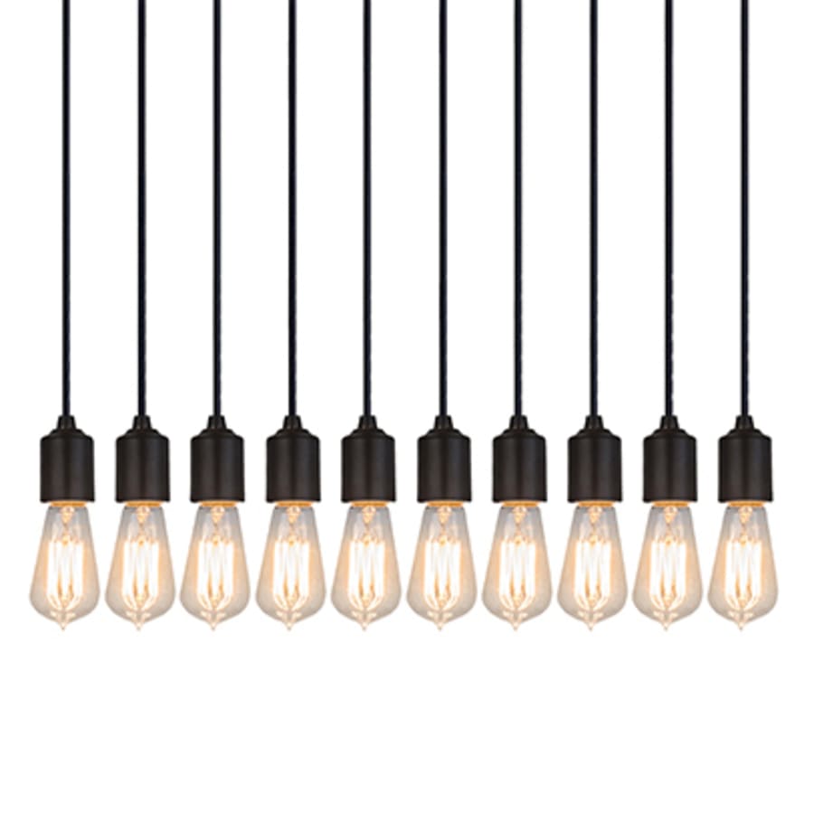 Meyda Tiffany 10 Light 27" Wide Linear Pendant