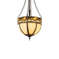 Meyda Tiffany Camel Basket 4 Light 16" Wide Pendant