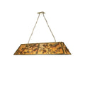 Meyda Tiffany 54" L Oak Leaf & Acorn Island / Billiard Fixture