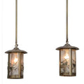 Meyda Tiffany Fulton 2 Light 26" Wide Linear Pendant
