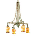 Meyda Tiffany Craftsman 4 Light 26" Wide Chandelier