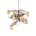 Meyda Tiffany 48" W Pine Branch Valley View 12 Light Chandelier