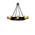 Meyda Tiffany 37.5" W Kingston 8 Light Chandelier