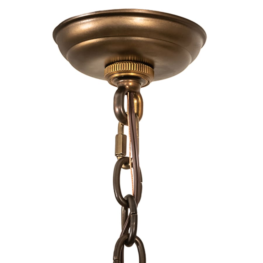 Meyda Tiffany Whispering Pines 4 Light 28" Wide Chandelier