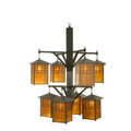 Meyda Tiffany Castille 8 Light 47" Wide Chandelier