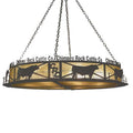 Meyda Tiffany Personalized Chimney Rock 12 Light 60" Wide Pendant