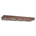 Meyda Tiffany Whispering Pines 48" Wide LED Flush Mount Ceiling Fixture