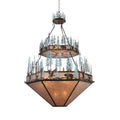 Meyda Tiffany Wildlife at Pine Lake 12 Light 60" Wide Chandelier