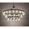 Meyda Tiffany 70" Wide Loxley Horizon Ring 42 Light Three Tier