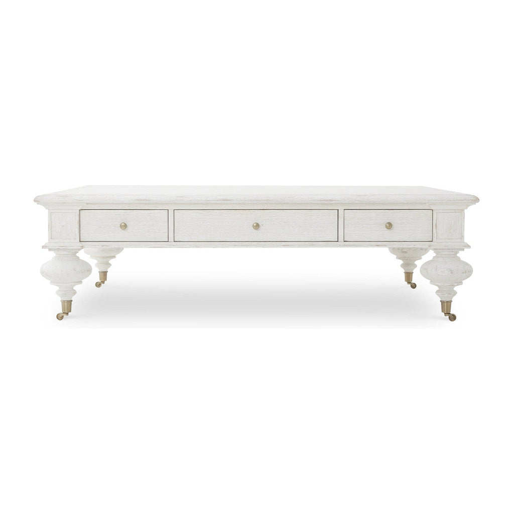 Century Furniture Grand Oak Cocktail Table