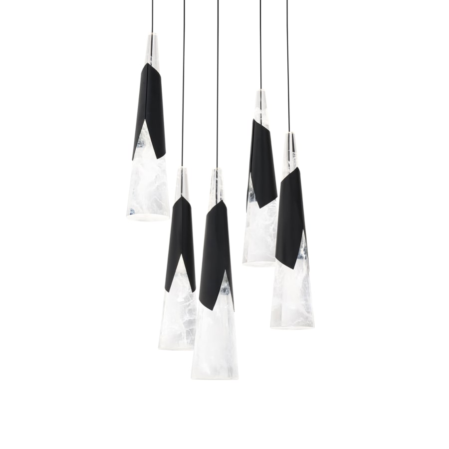 Modern Forms Kilt 5 Light 17" Wide LED Suspension Multi Light Pendant