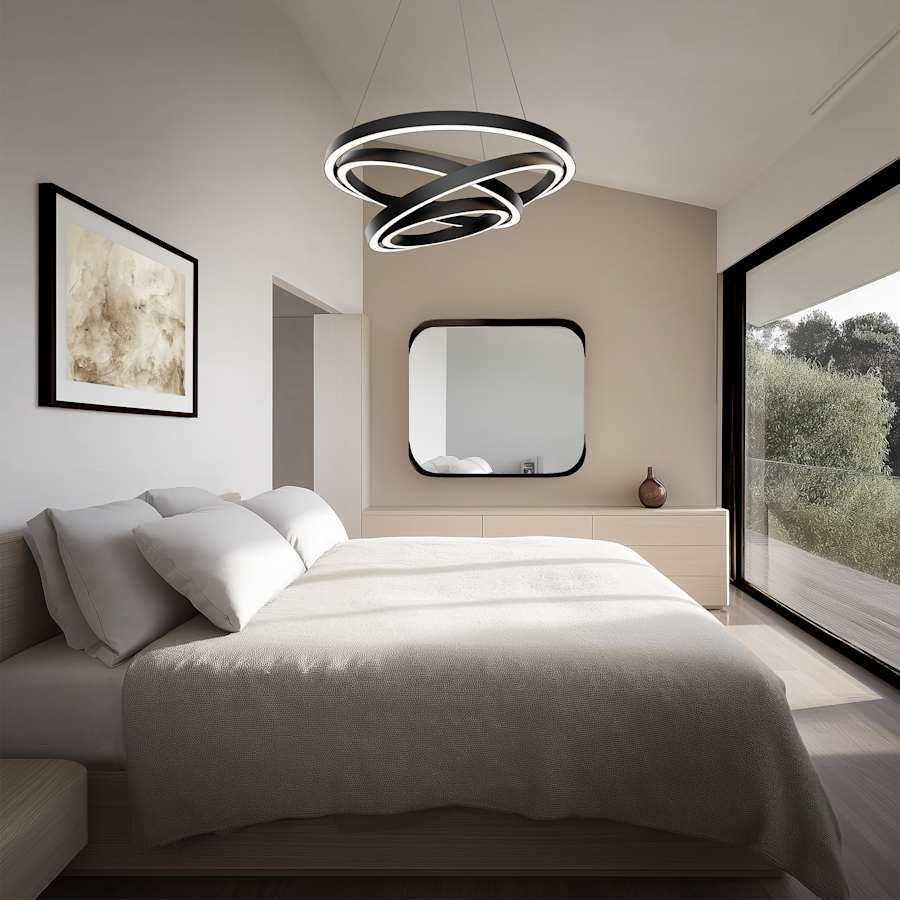 Modern Forms Storm Chaser 35" Wide LED Abstract Chandelier - 3000K