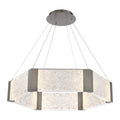Modern Forms Forever 34" Wide LED Suspended Drum Chandelier with K5 Crystal Shades