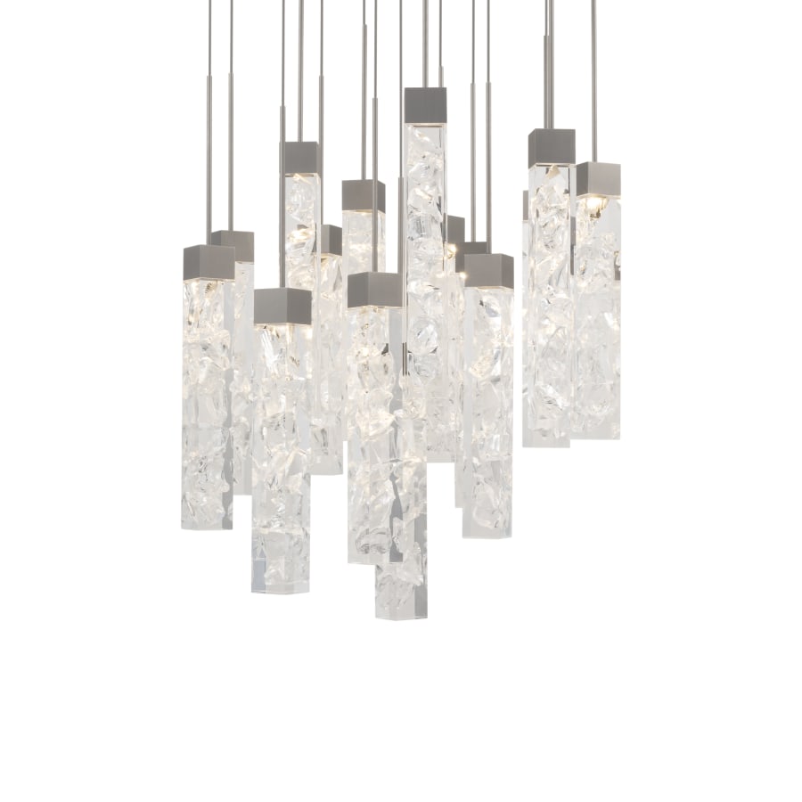 Modern Forms Minx 15 Light 23" Wide LED Crystal Multi Light Pendant