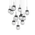 Modern Forms Double Bubble 13 Light 20" Wide LED Suspension Multi Light Pendant