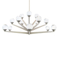 Modern Forms Double Bubble 15 Light 42" Wide LED Globe Chandelier