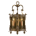 Metropolitan 3 Light Candle-Style Lantern Wall Sconce from the Foyer Collection